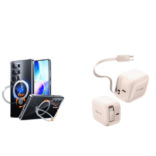 TORRAS FlexLine 40W Dual-Port USB C Charger Block & Magnetic Case — Buy Together to Save 15%
