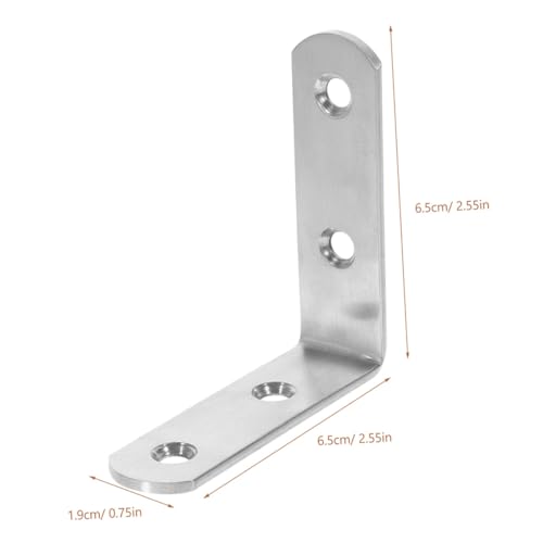 Équerres angle droit Cabilock en acier inoxydable premium pour support stable