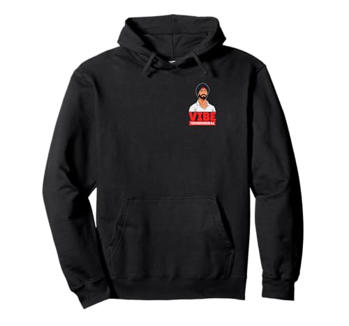 Vibe Teri Meri Mildy Aa Punjabi Cultural Minimalist Pullover Hoodie