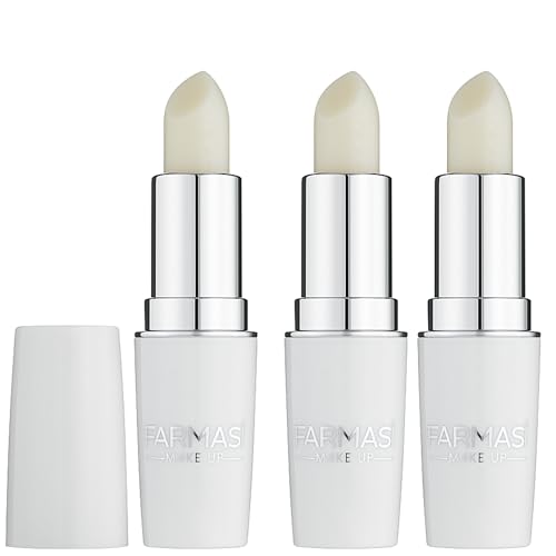 Farmasi 3-Pack Lip Conditioner New Formula with shea butter - Moisturizing Lip Care Softening Rejuvenating Non-Greasy All Skin Types