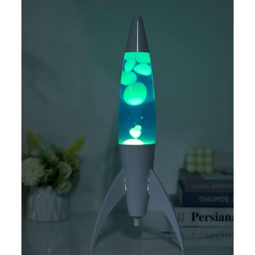 iTotal 1270450 Rocket Glitter Lava Lamp