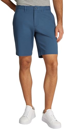 Tommy Hilfiger Herren Shorts Brooklyn 1985 Kurz, Blau (Aegean Sea), 30W – Ansicht 1