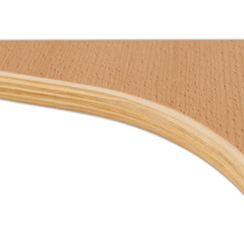 hauck Schutzbügel für Alpha+, Beta+ & Alpha+ Move Holzhochstuhl, Ersatzbügel aus Buchenholz für Kinder 6-36 Monate (Natural)