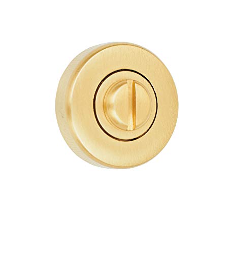 Fabricación Española Manivelas A32JDR32LM Model 4800 Bathroom Closure Set, Golden Matt - Image 2