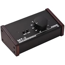 Passive Monitor Controller with XLR 3.5mm Inputs Outputs Supports Attenuation Control Mute Function