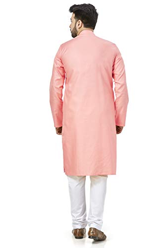 Image of BE ACTIVE Linen Blend Solid Pattern Trendy Comfortable Stylish Full Sleeve Kurta Men's Ethnic Wear