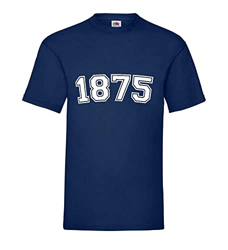 T-shirt homme bleu marine XXXL 1875 basique indispensable