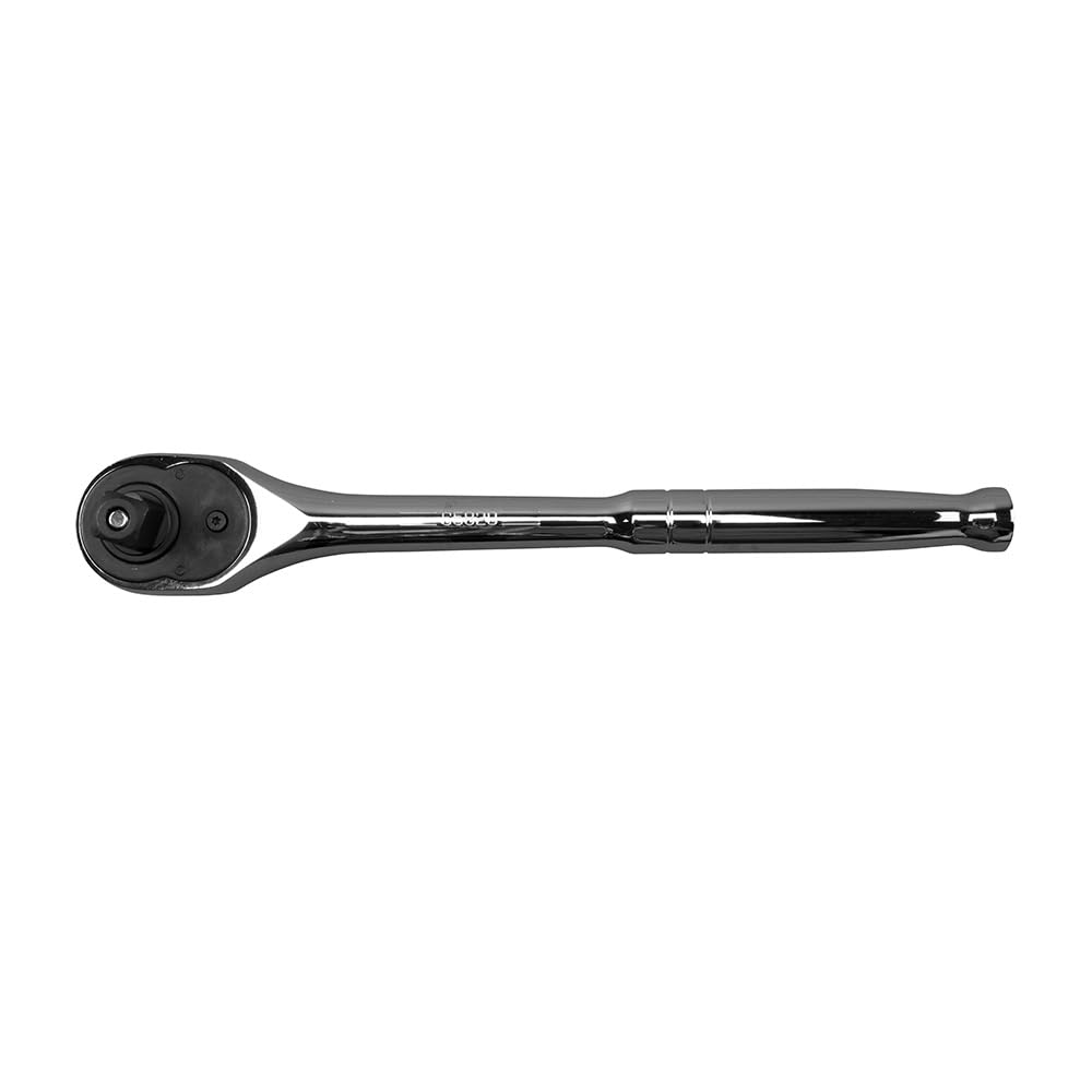 KLEIN TOOLS 65820 | Cricchetto 10 inch (~25,4 cm) drive 1/2 inch | Acciaio legato forgiato durevole | Finitura cromata resistente | 72 denti | Quick release