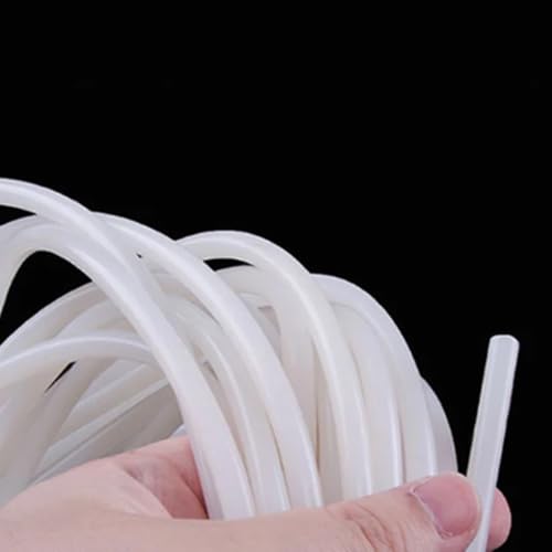 Joint caoutchouc silicone étanche 45mm cordon rond blanc résistant chaleur - 5