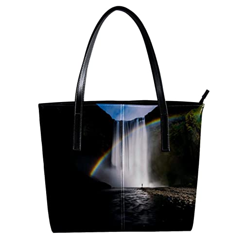 Sac cabas pour femme à motif chat parfait pour les cours et le bureau
