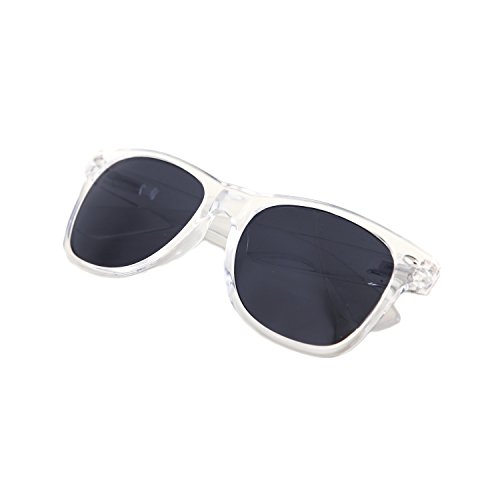 Sunglasses Classic Clear Frame Horn Rimmed Eyewear Classic Retro 80's2