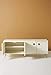 Handmade Optical White Inlay Geometry Media Console For Home Décor Purpose