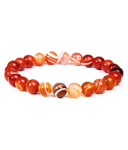 See full amazon price history chart for EDMIRIA Natural Red Banded Agate Hakik Semi Precious Stones Reiki Chakra Healing Yoga Meditation Crystal Fengshui 8mm Gemstones Round Beads Stretchable Bracelet for Men and Women EDMIRIA Natural Red Banded Agate Hakik Semi Precious Stones Reiki Chakra Healing Yoga Meditation Crystal Fengshui 8mm Gemstones Round Beads Stretchable Bracelet for Men and Women (B084235QK2) Amazon Price History, Amazon Price Tracker