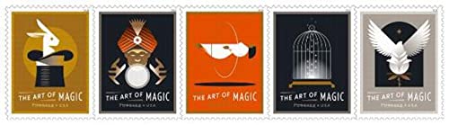 The Art Magic Sheet of 20 Current First Class Postage Stamps Scott 5305