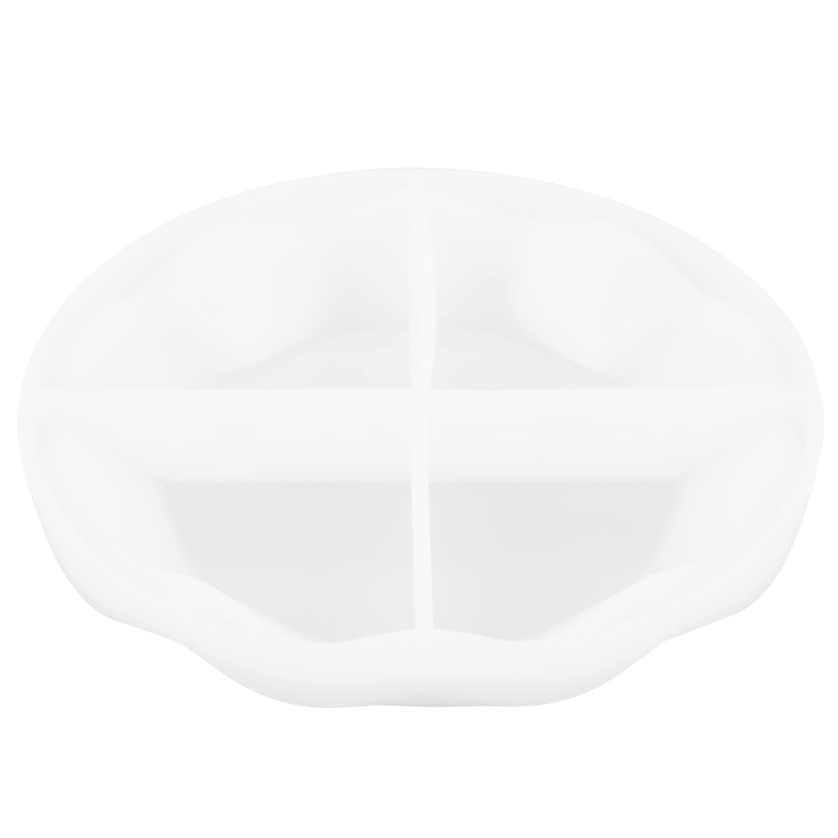 TEHAUX 3pièces Moule Silicone à Motif Ondulé Moule à Plat Silicone De Qualité Alimentaire pour Et Décorations De Table Réutilisable Et