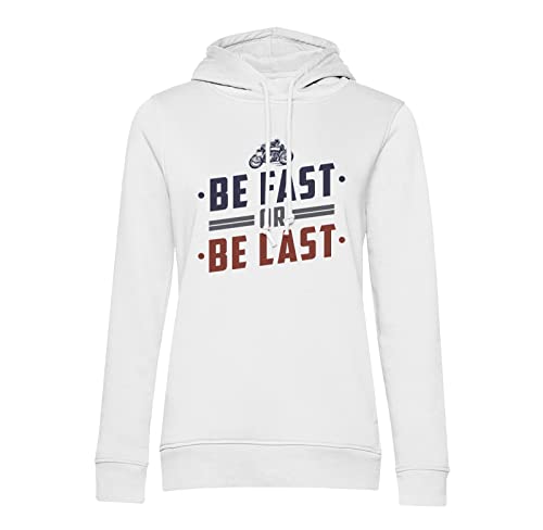 Sweat à capuche Be Fast Or Be Last pour homme adepte de style cafe racer