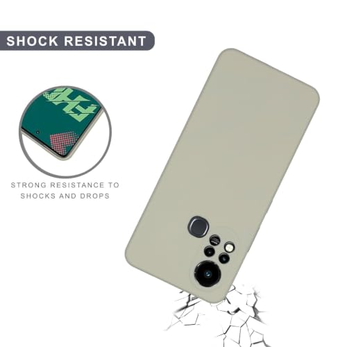 Image of SPRIG Compatible with Infinix Hot 11s Phone FlexTone (TPU) Premium Back Cover Drop Tested Shock Proof Mobile Case for Men, Women, Boys and Girls with Camera Protection (White)
