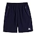 Produktbild Sportshorts Badeshorts Herren Kurze Hose Xjp MäNner Sommer GroßE GrößEn DüNne Schnell Trocknende Schwimmhose Buchstabe Strandhose BeiläUfige Sport Kurze Hosen Laufshorts (XXXXXXXL, Blau)