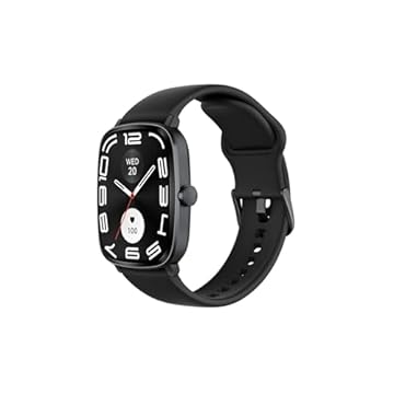 Smartwatch Haylou RS5 Preto Ls19 Tela Amoled 2,01, Chamadas Bluetooth, 150 modos Esportes