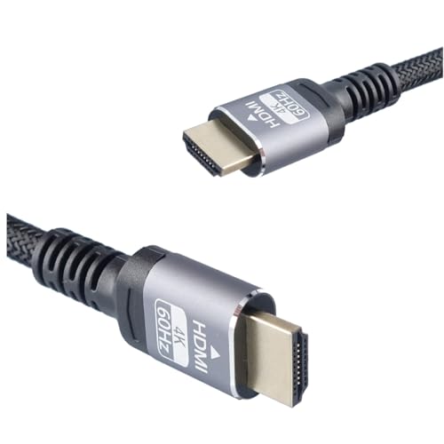 KC SECURITY 1.5m HDMIケーブル 4K HDR対応 プレミアムハイスピード Ver2.0 PC テレビ パソコン ゲーム機などに 標準HDMI 丈夫なナイロンメッシュ ケーブル アルミコネクター KC-12845 の商品画像 4
