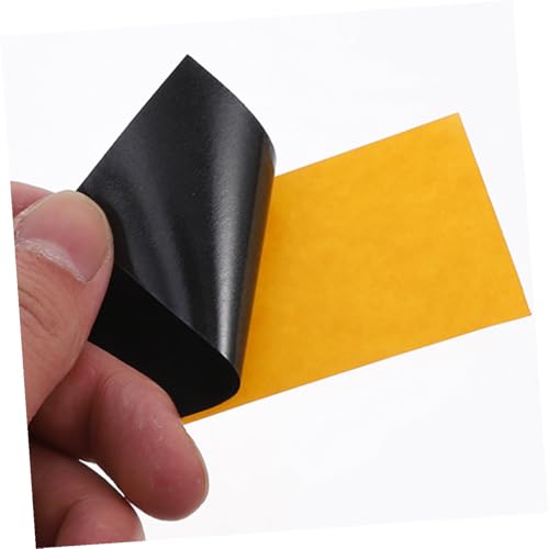 Miniatura 3 de Orfofe 12 Piezas Cinta Adhesiva Antideslizante Espuma Para Fingerboard Accesorio Skate Monopatín Dedos Negro Duradera Y Fácil De Aplicar