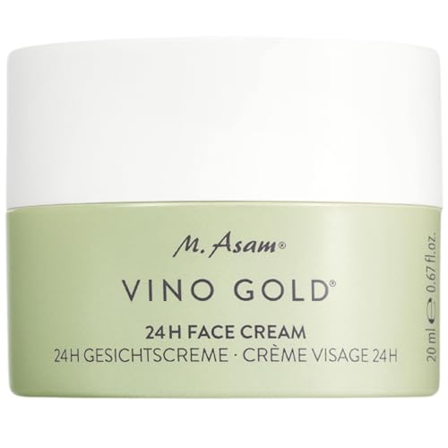 M. Asam VINO GOLD 24h Gesichtscreme (20 ml) – 24h Tagescreme & Nachtcreme gegen Linien & Fältchen, starker Schutz vor vorzeitiger Hautalterung, Anti-Aging, vegane Feuchtigkeitscreme M. Asam VINO GOLD 24h Gesichtscreme (20 ml) – 24h Tagescreme & Nachtcreme gegen Linien & Fältchen, starker Schutz vor vorzeitiger Hautalterung, Anti-Aging, vegane Feuchtigkeitscreme