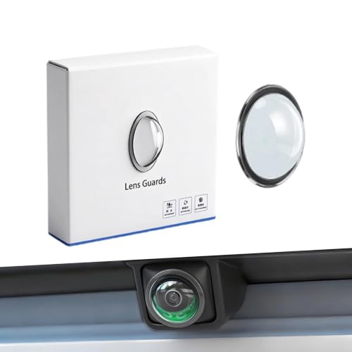 Car Camera Lens Protector - Waterproof Anti-Scratch High-Definition | Backup Camera Cover For - Truck Security SUV Automotive Ve