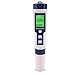 ZYNCUE 5 in 1 Digital Water Quality Tester Pen EC PH Salinity Temp Meter Detector, Digital TDS EC Meter per acqua potabile Piscine Terme Acquario