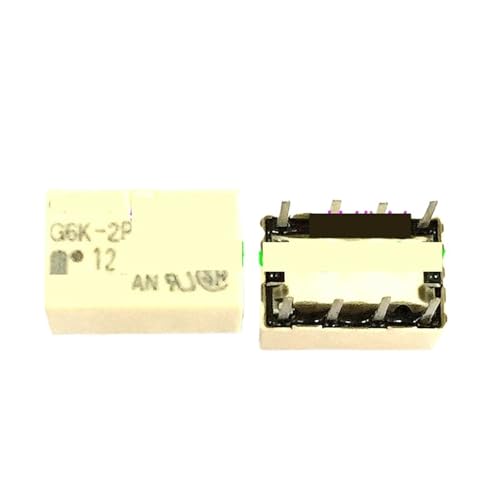 Relais G6K-2P-12V DC 1A lot de 5 pièces pour circuit imprimé électronique - 2