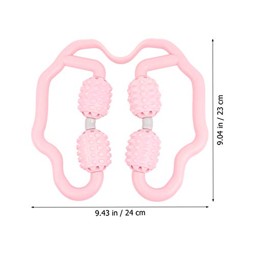 BESPORTBLE Rolo de massagem muscular flexível haste de espuma, haste de rolo de manípulo, braço e pe
