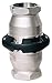 Dixon SBC600SS 316SS Breaking Bolt Breakaway Female NPT x Female NPT, 6" ID, 316 Stainless Steel