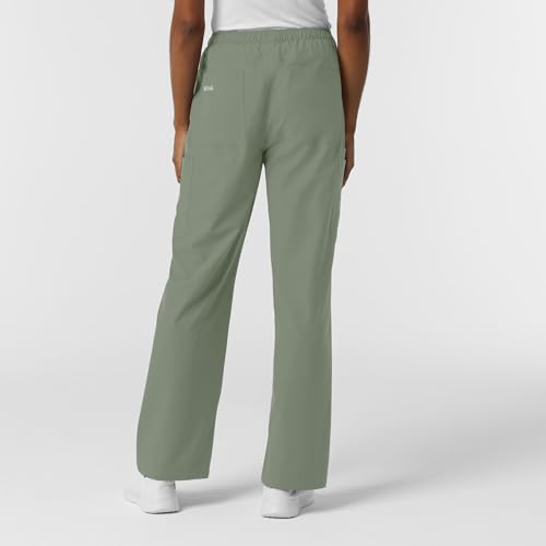 Image of Wink NURTUR Women's Straight Leg Cargo Scrub Pant
