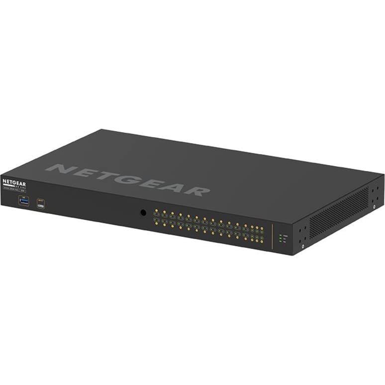 Image of NETGEAR AV Line M4250-26G4F-PoE+ 24 Port Switch GSM4230P-100NAS | L3 Managed | 24x1G PoE+ 300W and 4xSFP | Rack-Mountable | Cloud Care's 3 Year Warranty SupportPlus Included