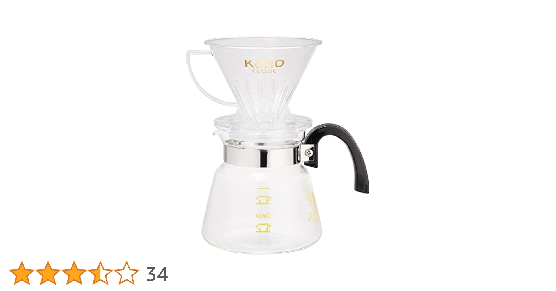 【残り1点！新品未使用】KONO名門コーヒードリッパー（コーノ式）4人用 KONO｜名門コーヒードリッパーセット - hushykke(ハシュケ