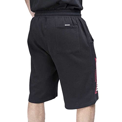Lonsdale London Sidemouth Uomo Shorts Nero Relaxed...