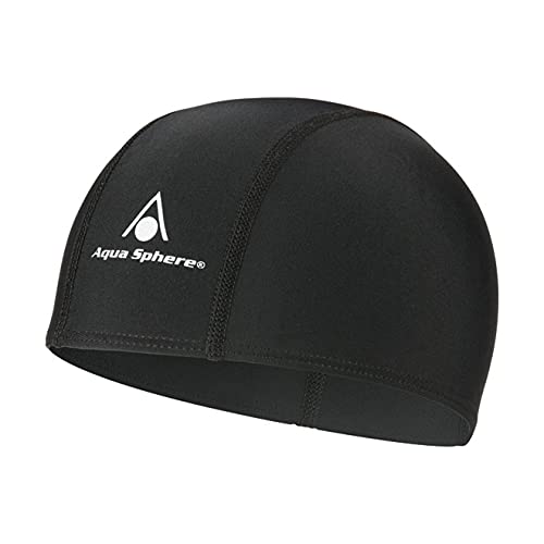 Aqua Sphere Aquafit Swim Cap Black