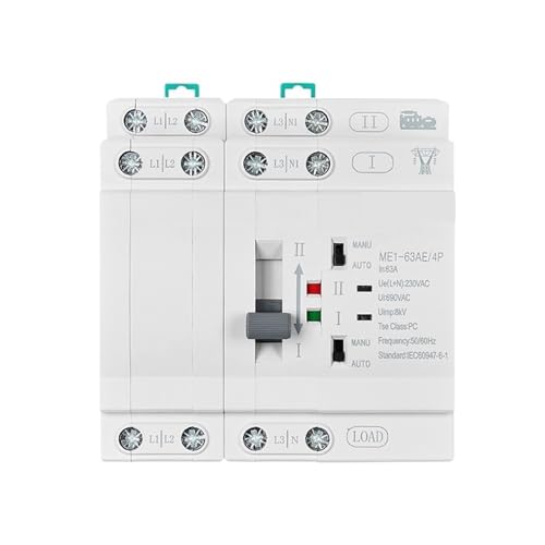 Commutateur de transfert automatique pour sécuriser l'électricité maison