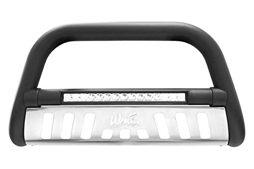Image of WESTIN Automotive Products 32-3555L Textured Black Ultimate LED Bull Bar