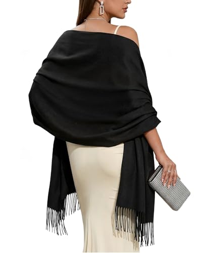 FURTALK Pashmina Shawls and Wraps for Evening Dress...