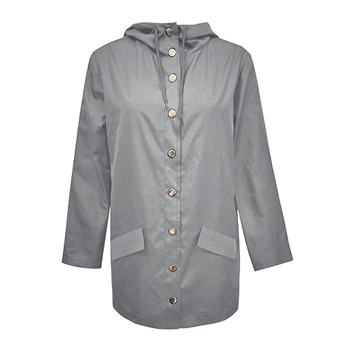 Chaqueta funcional informal larga que repele la llovizna urbana 4