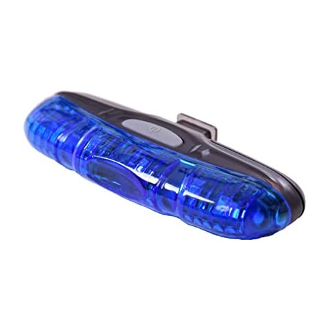 ULTRA BLUE FLASHING 5 LED BIKE LIGHT,GREAT POLICE FUN LIGHT IDEAL FOR KIDDIES BICYCLE,ADULT CYCLE KIDDIES PEDAL CAR, GO KART, CHILDS SCOOTER ETC Cover