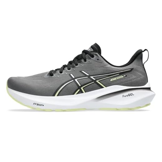 ASICS Tênis de corrida masculino GT-2000 13, Carbono/preto, 45