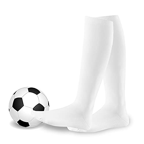 Image of Soccer Athletic Team Sports Knee High Tube Socks Softball Baseball Kids Women Men Unisex