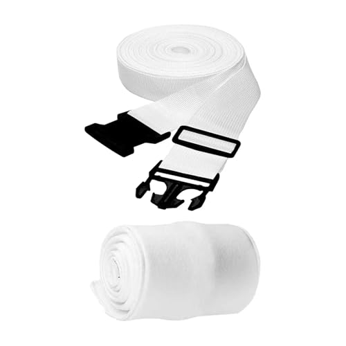 HEUchuan Conector para colchones Kit de Conector Puente Cama, convertidor Individual a King, Extensor colchón for huéspedes, estancias, dormitorios, hoteles(195cmx20cm)