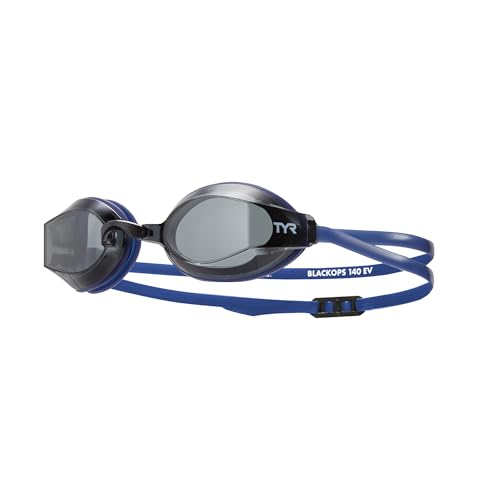 Image of TYR Adult Black Ops 140 EV Goggles - Racing Performance Swim Goggles | Low Profile Drag Reduction | 140-Degree Peripheral View | Durafit Silicone Gaskets | 4 Removable Nosebridges