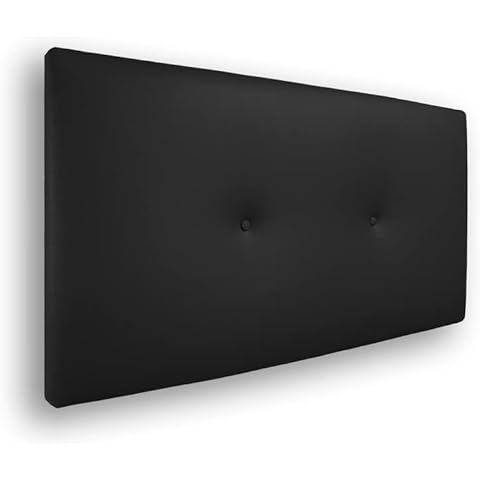 Silcar Home - Cabecero de Cama Tapizado en Polipiel con Hilera de Botones Cover