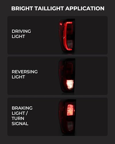 Image of Halogen Tail Lights For 2019-2026 GMC Sierra 1500 /2500HD /3500HD Left | Sierra PRO /SLE /Elevation Taillights with Bulbs and Harnesses Left Driver Side TaillightsOEM:GM2800309 84968736