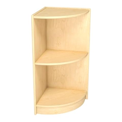 Childcraft Outside Corner Shelf, 14-1/4 x 14-1/4 x 30 Inches Cover