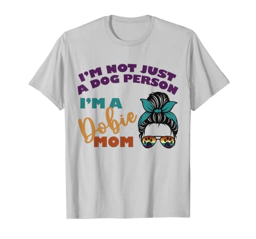 Rétro Doberman Pinscher Lover Dobie Lover ou Dobie Mom T-Shirt