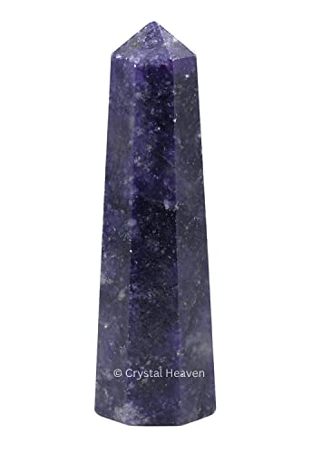 Lépidolite en pointe de cristal pour créer un espace zen de yoga et méditation